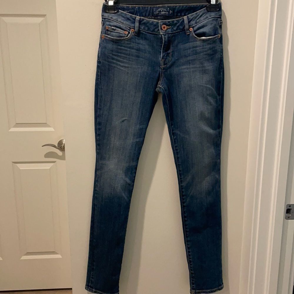 Lucky Brand Lolita skinny jeans medium washed 26/R